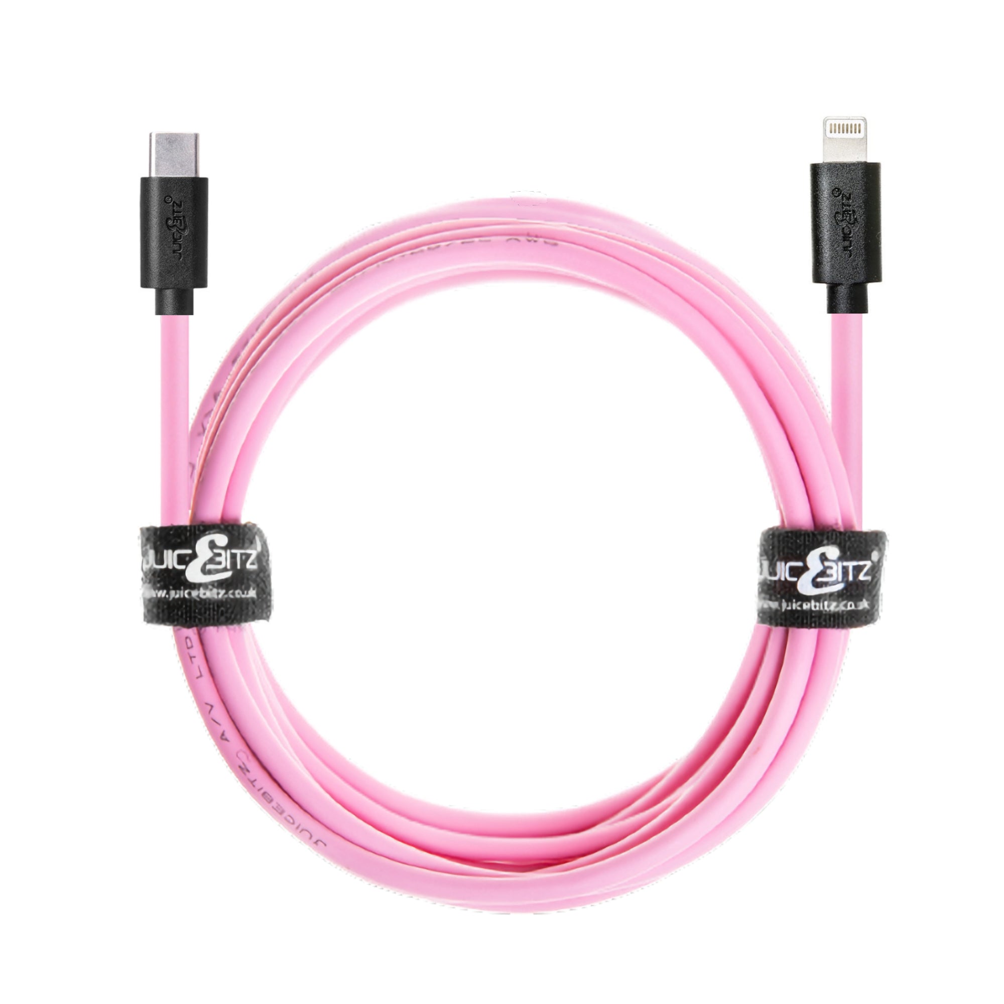 USB-C 3A Fast Charger Cable for iPhone 14 13 12 11 XR XS SE X 8 - Pink